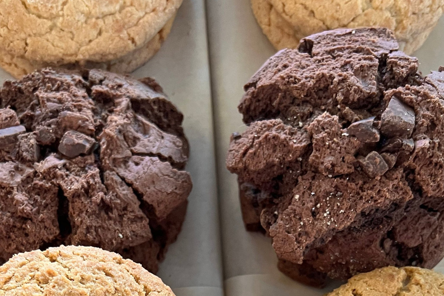 Double Chocolate Cookie with Sea Salt